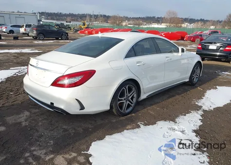 2015 Mercedes-Benz Cls 400 from USA, damaged, VIN WDDLJ6FB0FA137549